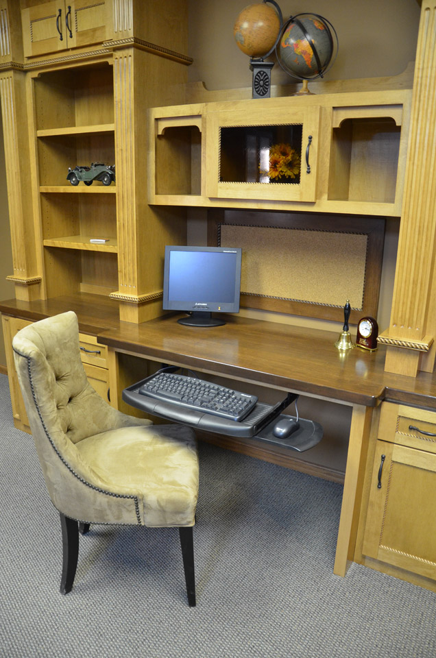 Home Office Desk | Brenny Custom Cabinets